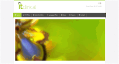 Desktop Screenshot of itclinical.com
